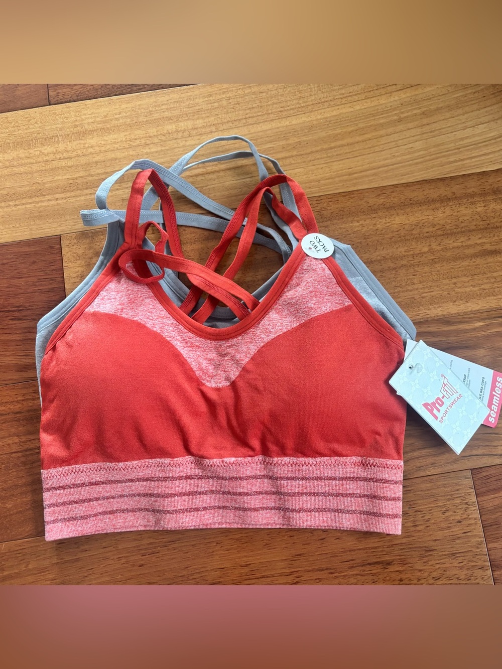NWT Strappy Sports Bra 2-Pack